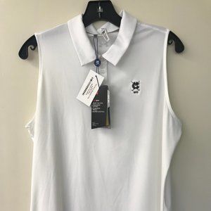 Women's Under Armour Logo Blouse White XL